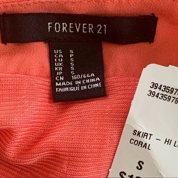 **NEW Forever 21 High Low Skirt - Picture 5 of 6